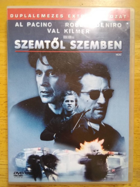 Szemtl szemben duplalemezes dvd Al Pacino - Robert De Niro 