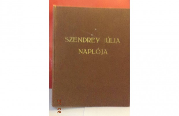 Szendrey Julia naplja