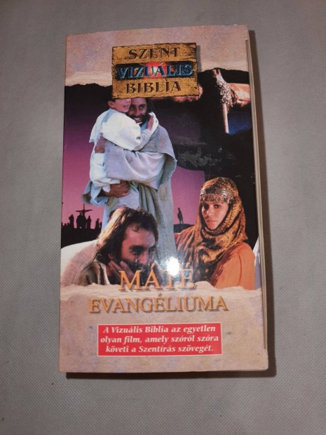 Szent Biblia Mt evangliuma - 4 vhs dszdobozban Ritka dszdobozos