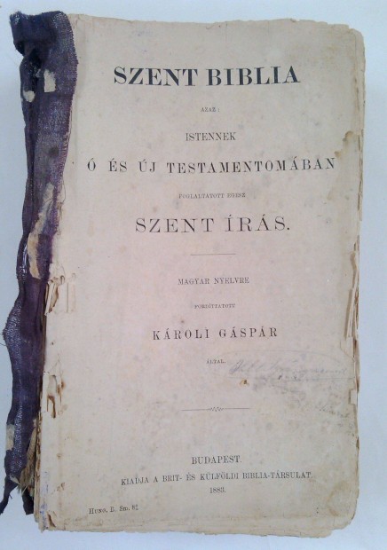 Szent Biblia elad