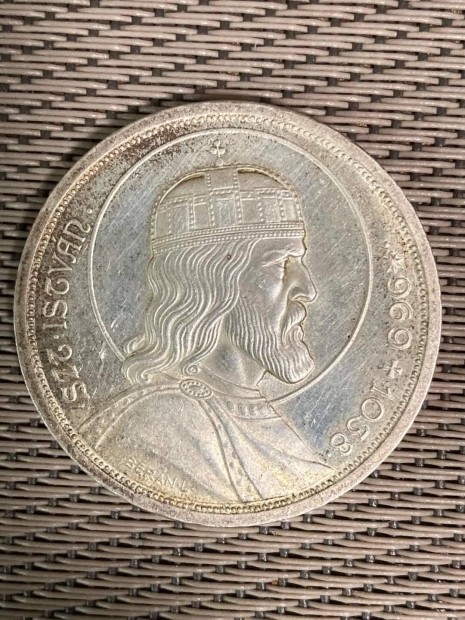 Szent Istvn Ezst 5peng. 1938