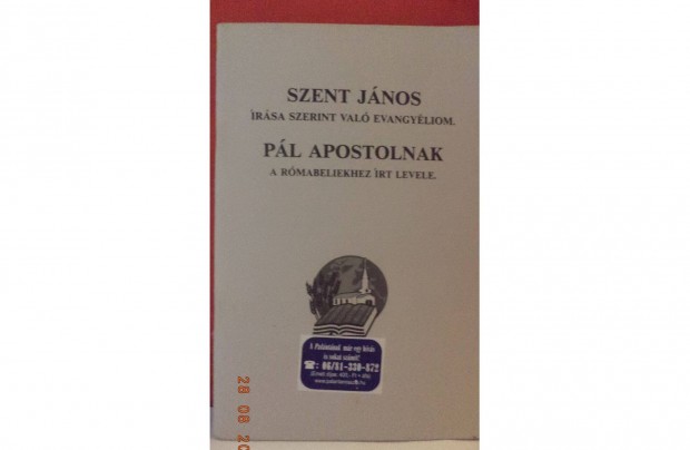 Szent Jnos evanglium - Pl Apostol levele