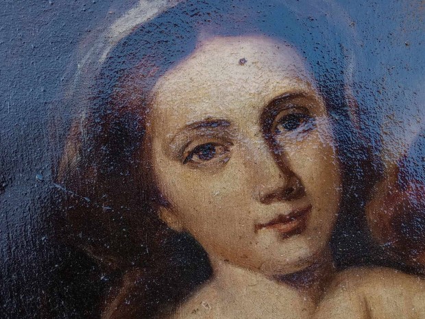 Szentkp Madonna s gyermeke Murillo utn 62 X 51cm