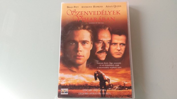 Szenvedlyek viharban romantik DVD film-Brad Pitt