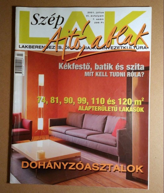 Szp Lak 2001/7.szm Jlius (6kp+tartalom)