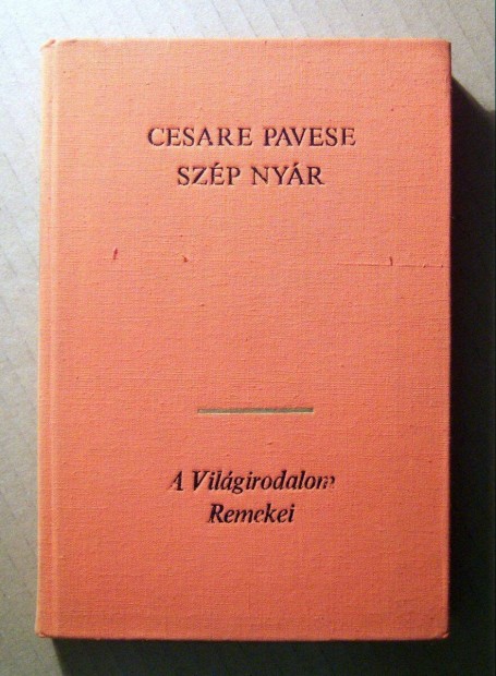 Szp Nyr (Cesare Pavese) 1986 (foltmentes) 6kp+tartalom