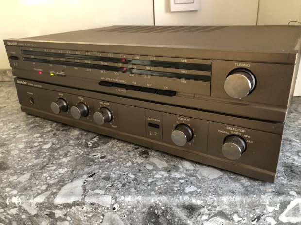 Szp Sharp Vintage hifi rdis erst