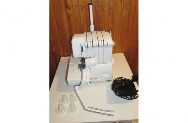 Szép*** AEG 760 overlock interlock tisztázó varrógép + Magyar leírás
