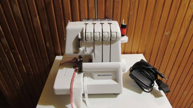 Szp*** Silvercrest 4 szlas overlock interlock tisztz varrgp ***