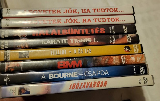 Szp llapotban lv vegyes DVD filmcsomag. 