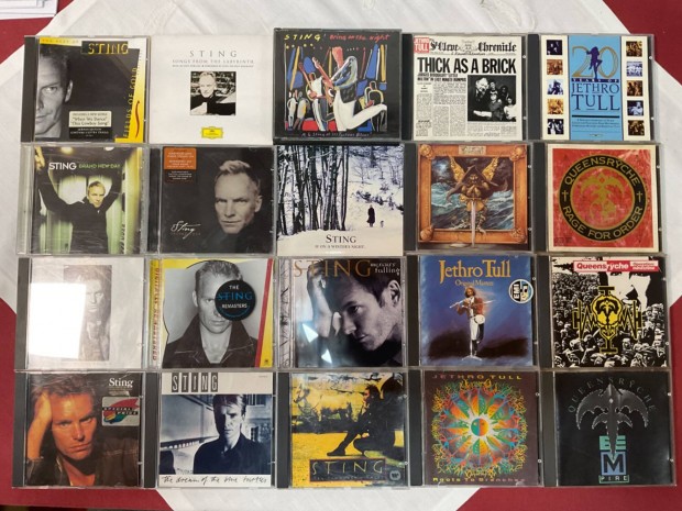 Szp llapot CD lemezek 1150-1990,- ft kztt eladk