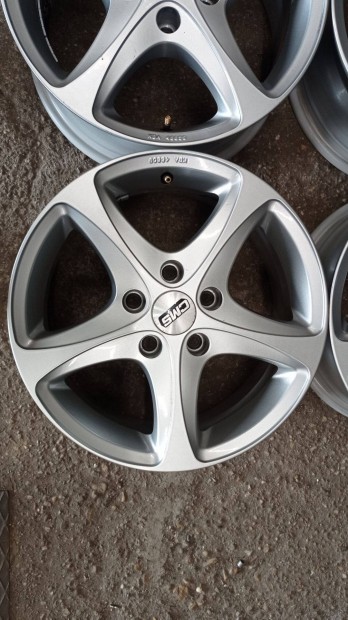 Szép állapotú CMS használt 5x112 lyukosztású 16 colos alu felni garnit