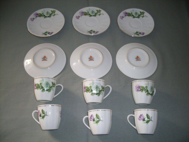 Szp rzss rgi knai porceln kvskszlet