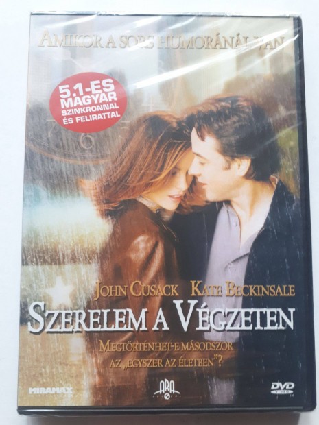 Szerelem a vgzeten (Kate Beckinsale, John Cusack) j, bontatlan DVD