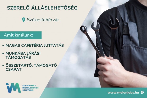 Szerel� �ll�slehet�s�g