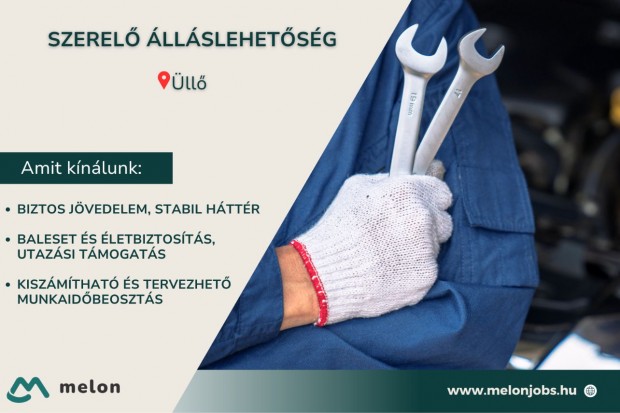 Szerelő álláslehetőség