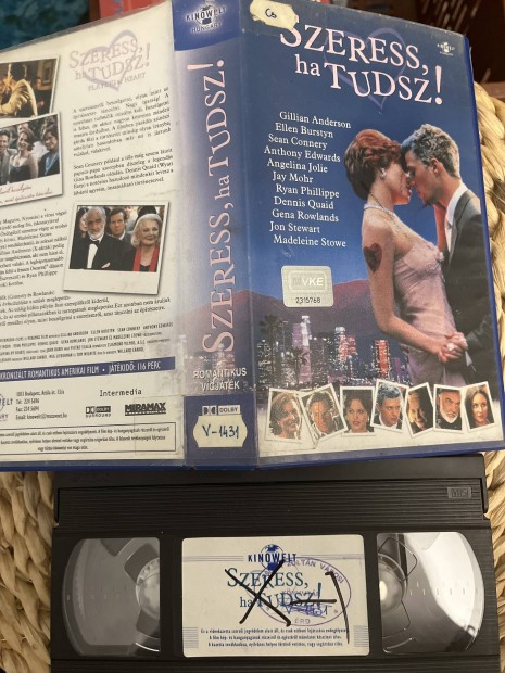 Szeress ha tudsz vhs