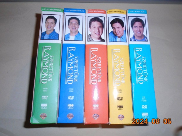 Szeretünk, Raymond! 2-3-4-6-7. évad egyben DVD