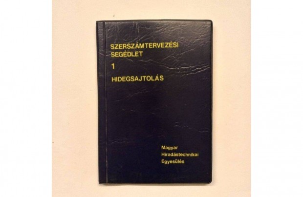 Szerszmtervezsi segdlet-Hidegsajtols 1976-os kiads