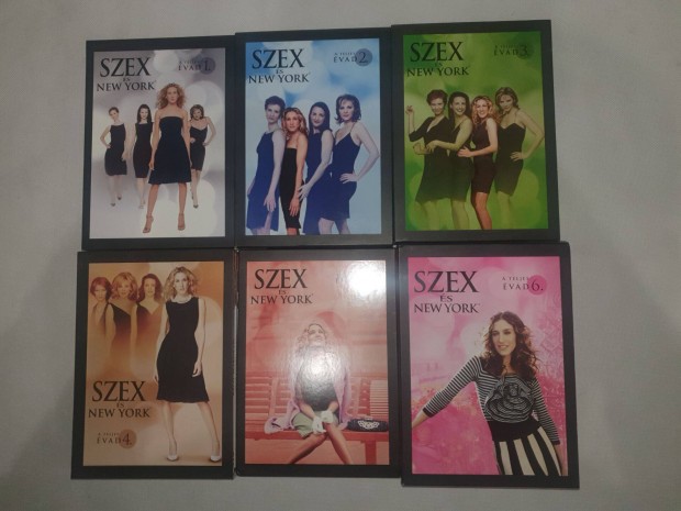 Szex s New York 1-6 vad DVD Gyjtemny