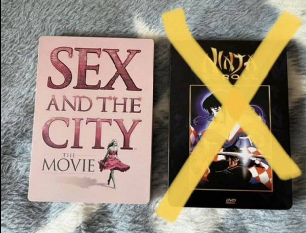 Szex s New York - A mozifilm dvd steelbook