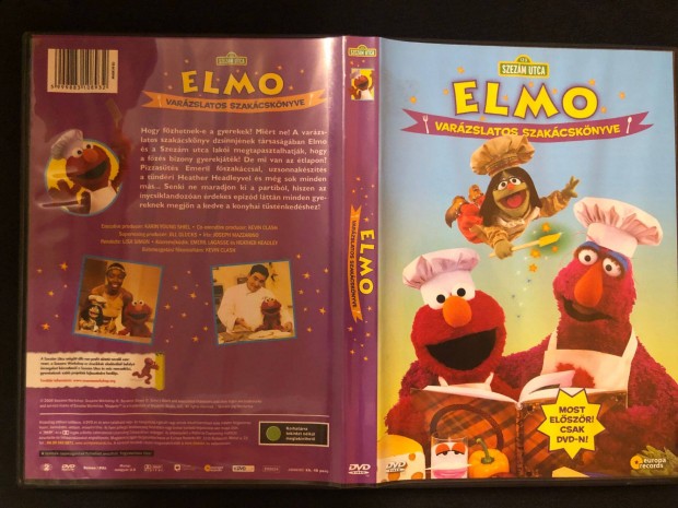 Szezm utca - Elmo varzslatos szakcsknyve DVD