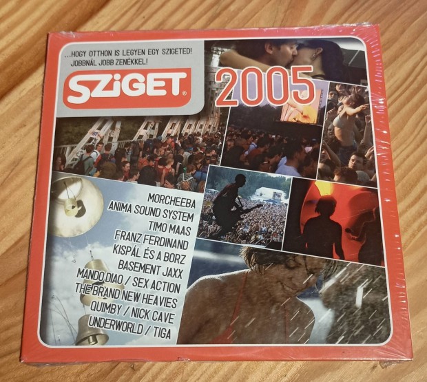 Sziget 2005 CD vlogats bontatlan 