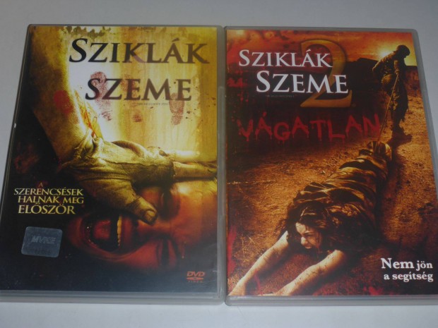 Sziklk szeme 1. 2. DVD film  -