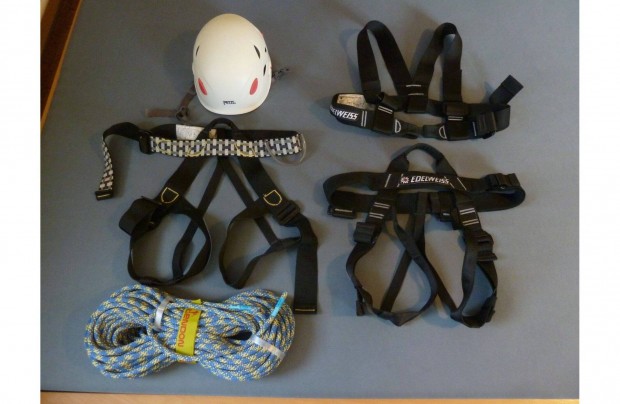 Sziklamászó Alpinista viaferrata felszerelés eladó