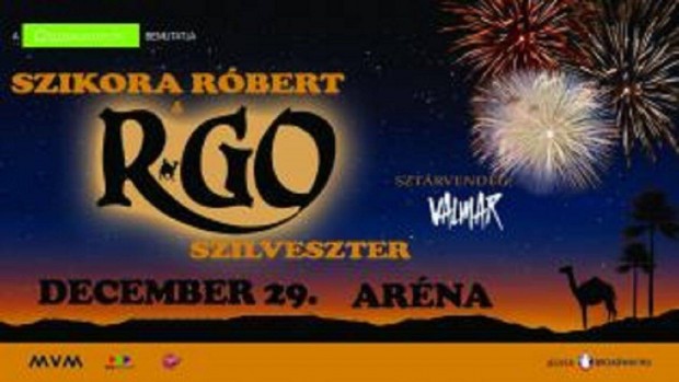 Szikora Rbert & R-GO 2024 dec 29 - 2 db ljegy