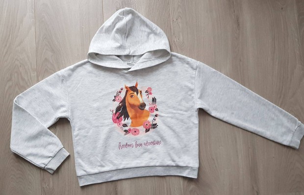 Szilaj H&M lány kislány kapucnis pulóver 146-152, 10-12 év