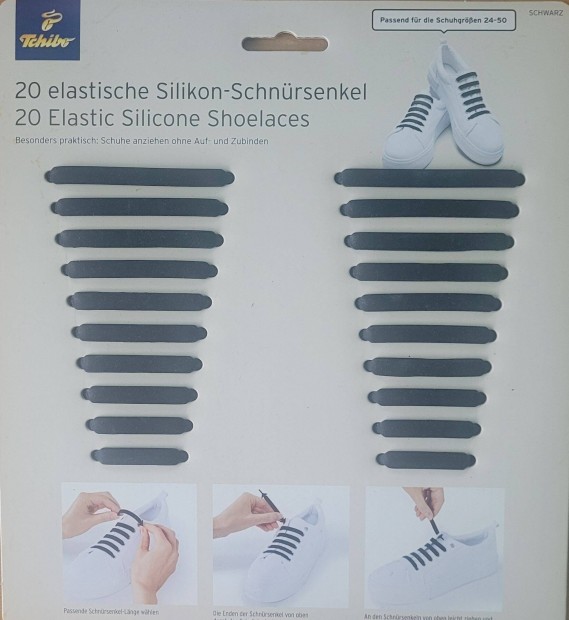 Szilikon cipőfűző