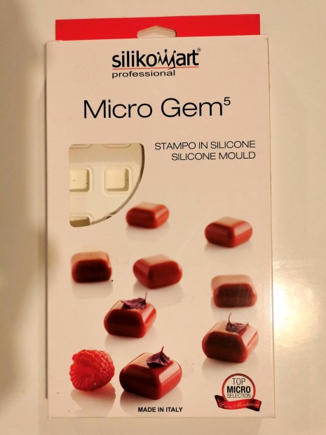Szilikon forma - Silikomart - Micro Gem