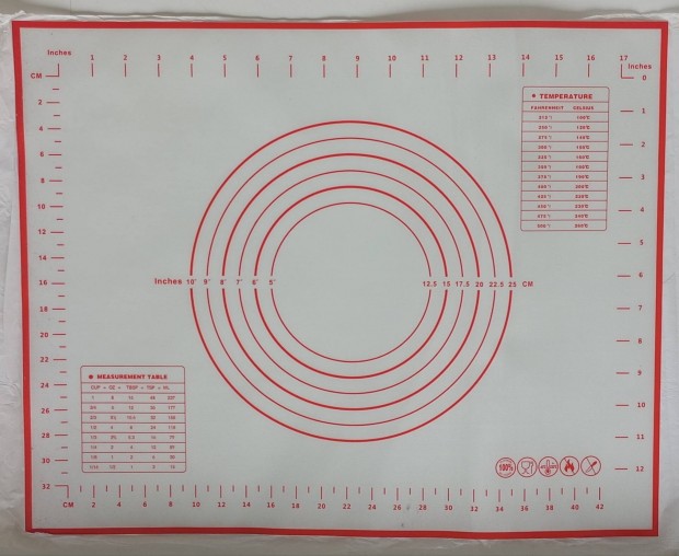 Szilikon nyjtlap 45x60 cm