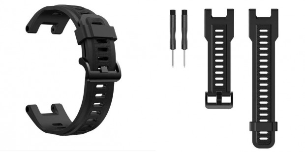 Szilikon szj - Xiaomi Amazfit T-Rex, eredeti stlus, fekete szn