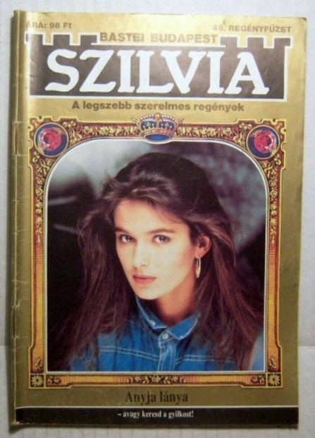 Szilvia 49. Anyja Lnya (Sibylle Simon) 1995 (2kp+tartalom)