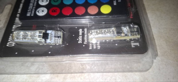 Sznes Led izzk T10-RGB Led