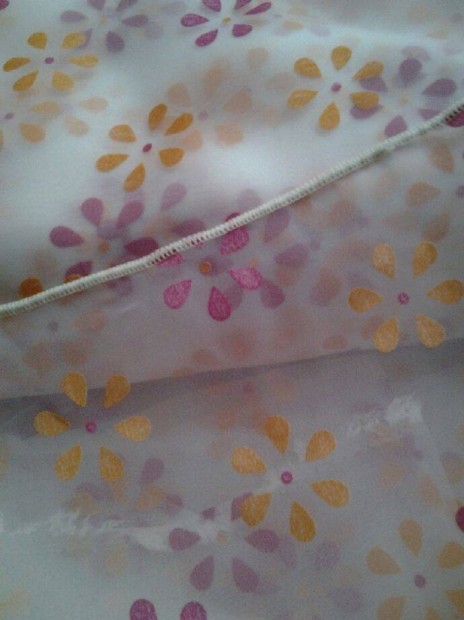 Sznes Organza Fggny lomzsinrral (8x2,95m)