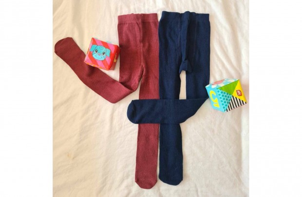 Sz�nes k�t darabos harisnya csomag, Primark - 6-12 h�