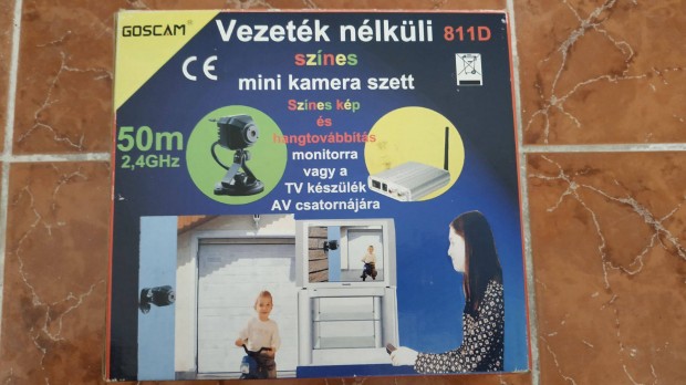 Sznes wifi mini kamera szett