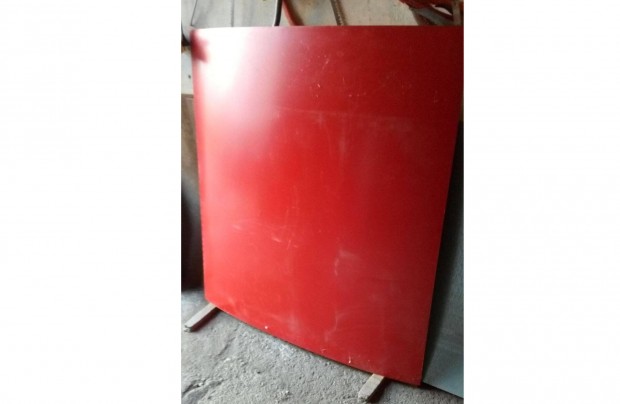 Sznezett aluminium lemez 0,6*1200*1250 piros