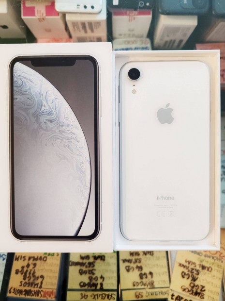 Szinte hibátlan iphone XR 128gb 3 hónap garancia független 80% aku