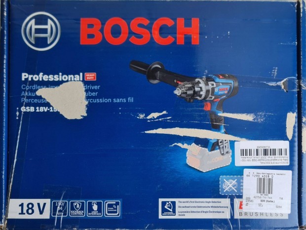 Szinte j Bosch Gsb 18V-150 C Professional akkus tvefr-csavaroz