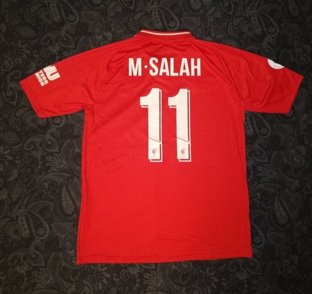 Szinte j Liverpool FC S-es New Balance Mohamed Salah 18/19 hazai mez