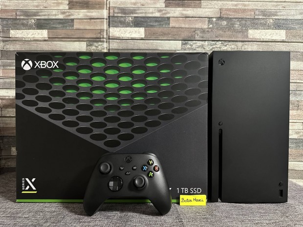 Szinte j Xbox Series X 1TB Beszmts van(Garancis 2025.12.11-ig)