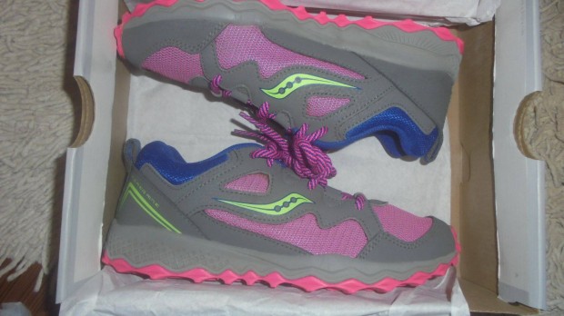 Szinte j, 35-s Saucony Peregrine terepfut cip, tracip 28eft helye