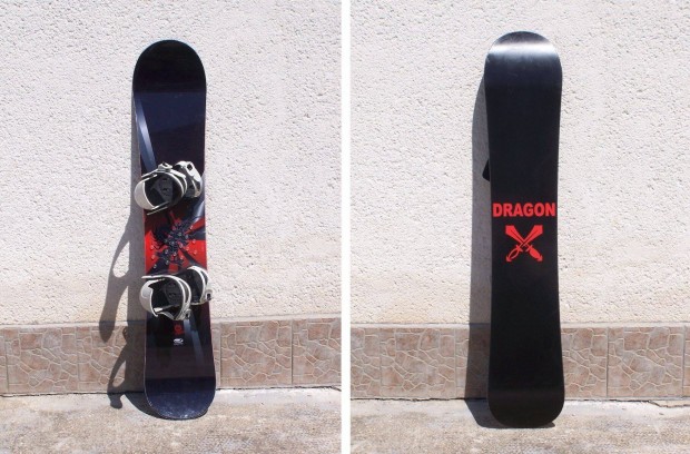 Szinte j! Harmadron! 152 cm Escape Dragon freestyle snowboard deszka