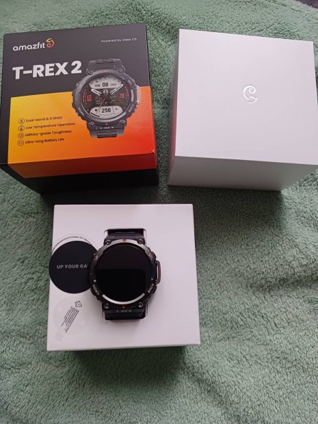 Szinte j amazfit trex 2 frfi okosra minden tartozkval 