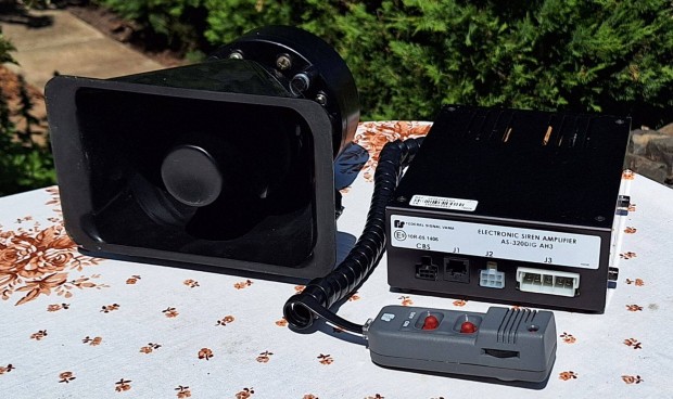 Sziréna Federal Signal AS-320 AH3 megkülönböztető jelzés kéklámpa