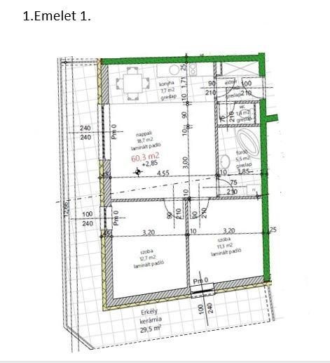 Szitsdomb II-n, j pts laksok eladk